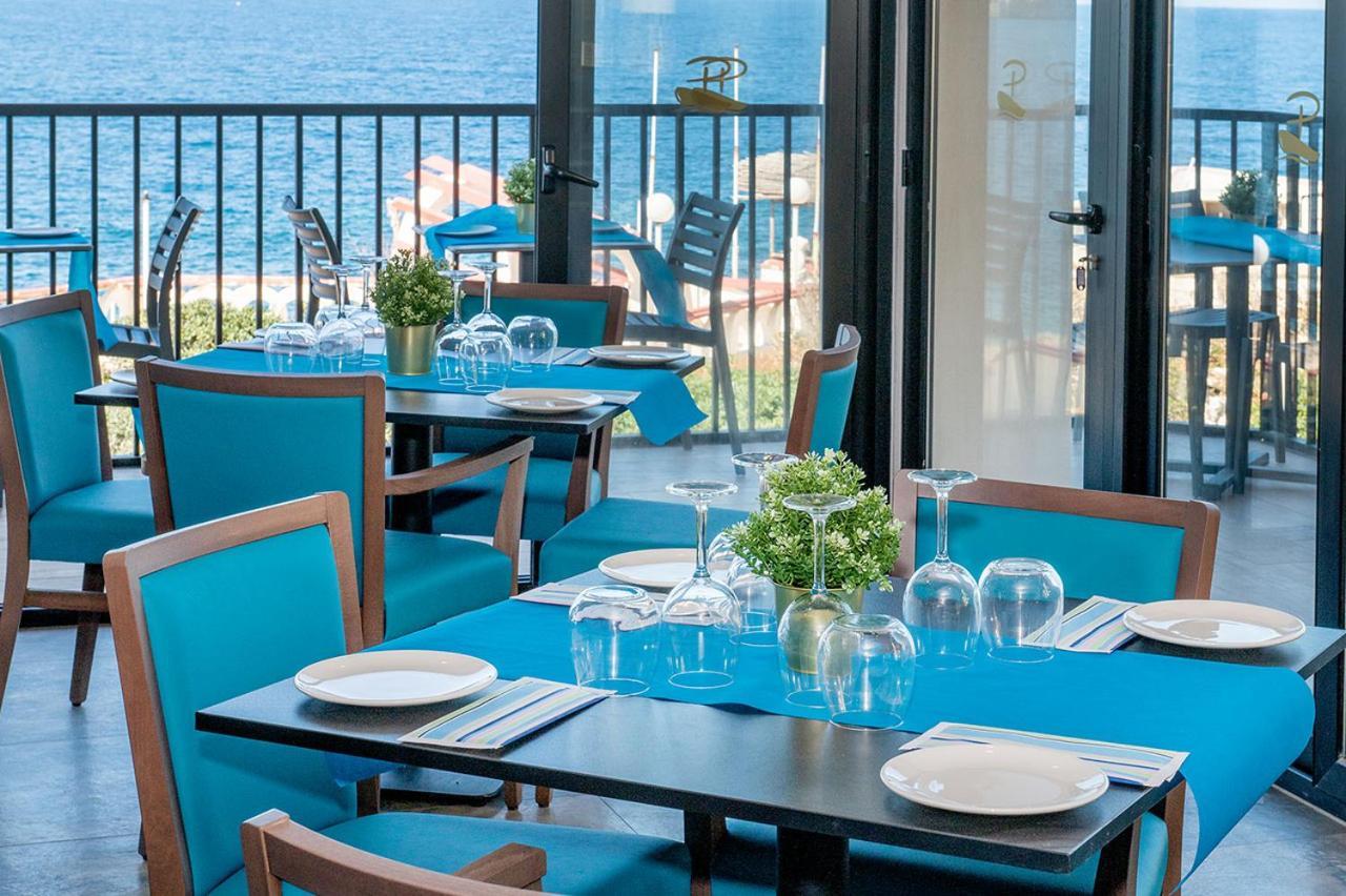 Islet Promenade Seafront 1 Bedroom Apartment With Sea View Balcony By Getawaysmalta San Pawl il-Baħar Kültér fotó